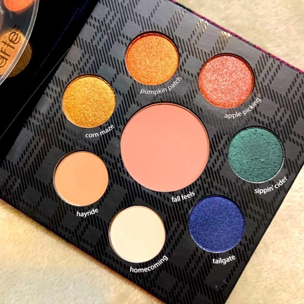 Tarte fall feels eye shadow and blush Pallette BRAND NEW limited edition